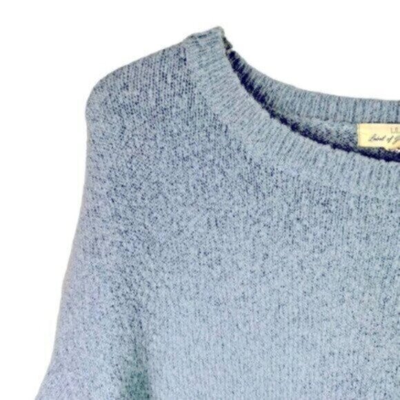 L.O.G.G. By H&M | Powder Blue Crew Neck Tie Bow On Side Knit Sweater Size XS - Picture 2 of 9